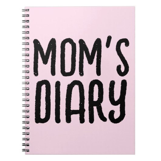 CARNET MOM DIARY MOM'S NOTEBOOK (Devant)