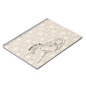 Carnet Mom-to-be Faux Lace (Côté gauche)