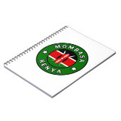 Carnet Mombasa Kenya (Côté gauche)