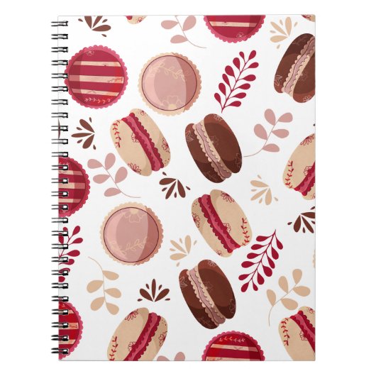 Carnet Moments de douceur : Notes entre Macarons (Devant)