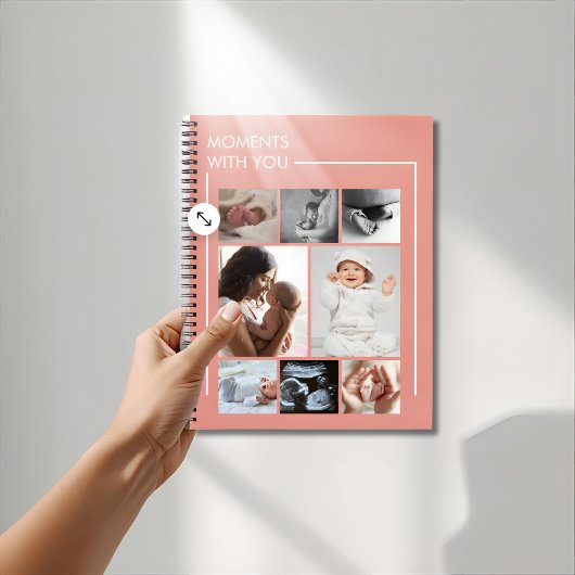 Carnet "Moments With You” notebook for mom