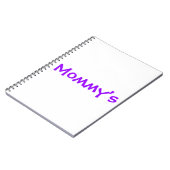 CARNET MOMMY (Côté gauche)