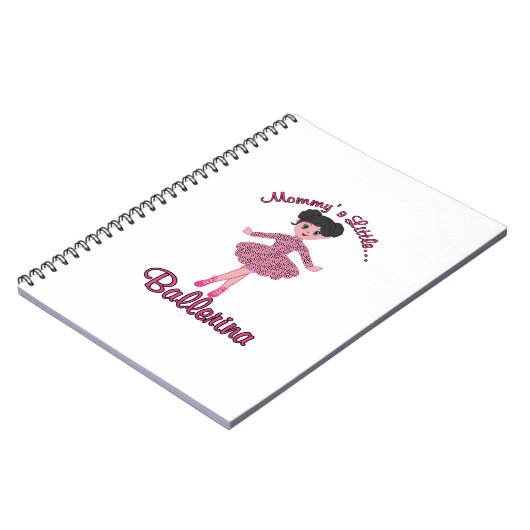 Carnet Mommys Little Ballerina (Côté gauche)