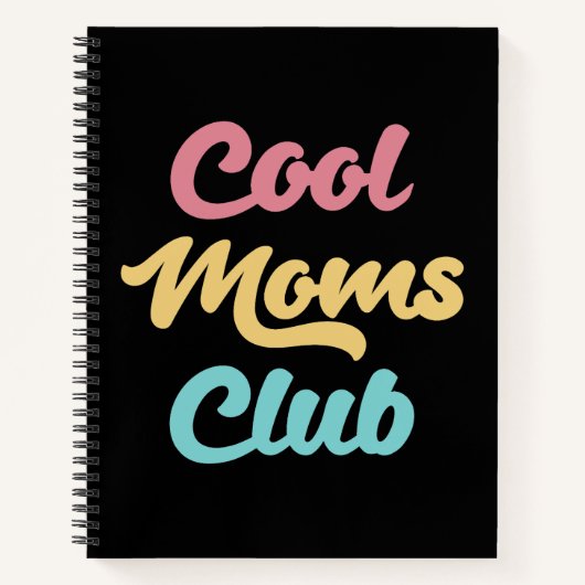 Carnet Moms Club II cool (Devant)