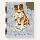 Carnet Mon Abri A Mangé Mon Plan De Leçon (Devant)