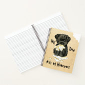 Carnet Mon Affenpinscher A Mangé Ma Maison (Intérieur)
