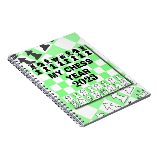 Carnet Mon année d'échecs 2026, (Côté Droit)