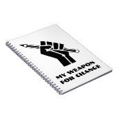 Carnet Mon arme pour le changement (Côté Droit)