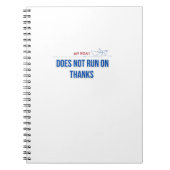 Carnet Mon bateau ne fonctionne pas grâce (Devant)