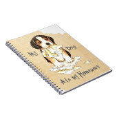 Carnet Mon beagle a mangé mon travail (Côté Droit)