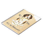 Carnet Mon beagle a mangé mon travail (Côté gauche)