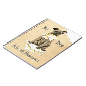 Carnet Mon Berger Néerlandais A Mangé Mes Devoirs (Côté gauche)