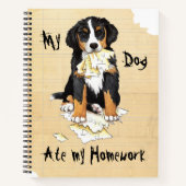 Carnet Mon Berner A Mangé Ma Maison (Devant)