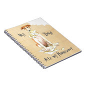 Carnet Mon Borzoi A Mangé Ma Maison (Côté Droit)