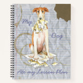 Carnet Mon Borzoi Mangé Mon plan de leçon (Devant)