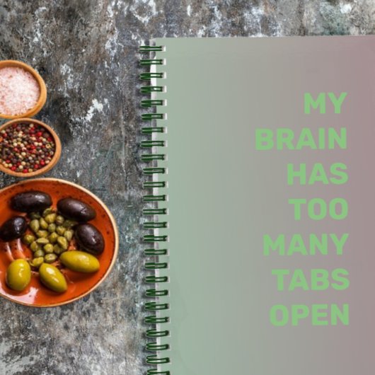 Carnet Mon Cerveau A Trop D'Onglets Ouverts