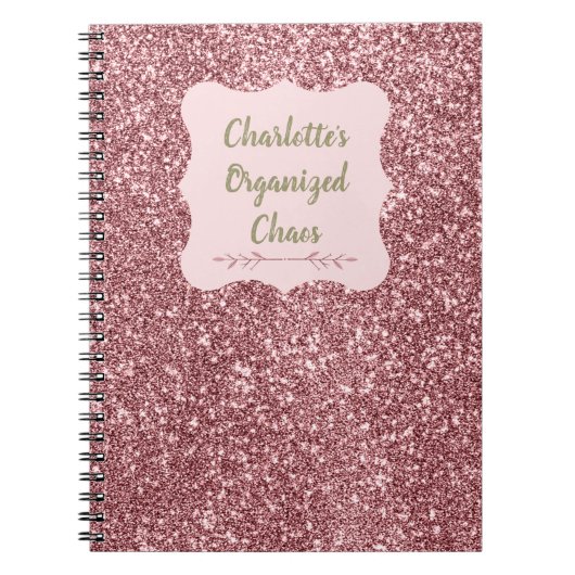 Carnet Mon Chaos Organisé Personnalisé (Devant)