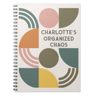 Carnet Mon Chaos Organisé Personnalisé