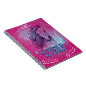 Carnet Mon Cheval Est Ma Magenta Mondiale (Côté Droit)