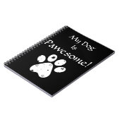 Carnet Mon Chien Est Génial ! (Côté gauche)