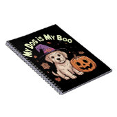 Carnet Mon chien est My Boo Halloween (Côté Droit)