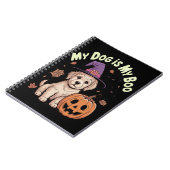 Carnet Mon chien est My Boo Halloween (Côté gauche)
