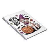 Carnet Mon chien est My Boo Halloween (Côté Droit)