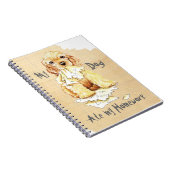 Carnet Mon Cocker Spaniel A Mangé Mes Devoirs (Côté Droit)