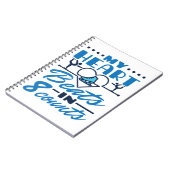 Carnet Mon coeur bat en 8 compteurs Patinage artistique (Côté gauche)