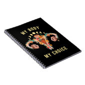 Carnet Mon corps Mon choix Féministe (Côté Droit)
