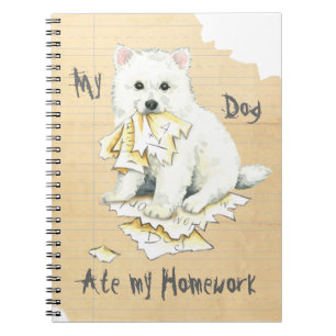 Carnet Mon Eskie a mangé mon travail
