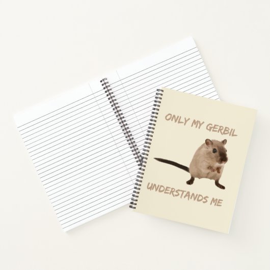 Carnet Mon Gerbil me comprend drôle Gardien maman (Intérieur)