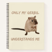 Carnet Mon Gerbil me comprend drôle Gardien maman (Devant)