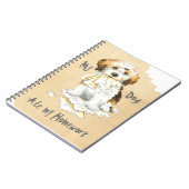 Carnet Mon Havanais Mange Mes devoirs (Côté gauche)