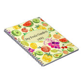 Carnet Mon jardin de fruits 2025 (Côté Droit)