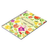 Carnet Mon jardin de fruits 2025 (Côté gauche)