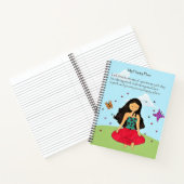 Carnet Mon joyeux ordinateur portable Spiral Place (Intérieur)