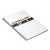 Carnet Mon Papa Est Bizarre Et Je L'Aime Drôle Don Papa (Côté Droit)