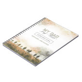 Carnet Mon Papa Mon Héros Cadeau de Déploiement pour Papa (Côté gauche)