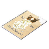 Carnet Mon Papillon a mangé mes devoirs (Côté gauche)