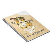 Carnet Mon Pembroke Welsh Corgi a mangé mes devoirs (Côté Droit)