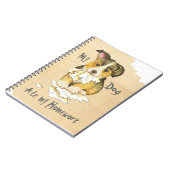 Carnet Mon Pembroke Welsh Corgi a mangé mes devoirs (Côté gauche)