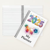 Carnet Mon planificateur 2025 (À l'intérieur)