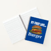 Carnet Mon premier Burger d'amour (Intérieur)