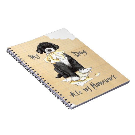 Carnet Mon PWD A Mangé Mes devoirs (Côté Droit)