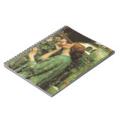 Carnet Mon Rose doux, ou Âme du Rose par Waterhouse (Côté gauche)