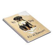 Carnet Mon Rottweiler a mangé mes devoirs (Côté Droit)