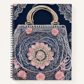Carnet Mon sac bleu AI art (Devant)
