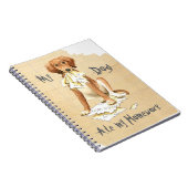 Carnet Mon Saluki a mangé mes devoirs (Côté Droit)