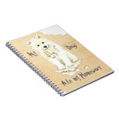 Carnet Mon Samoyed Ate my Homework (Côté Droit)